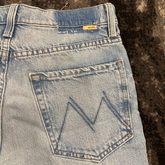 Mother Superior High Waisted Spinner Zip Chew We Bounced Jeans - Picture 10 of 11